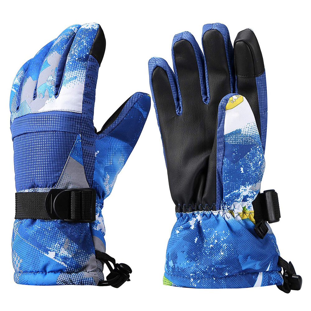 Personalised Custom Logo Men’s Touchscreen Ski Gloves