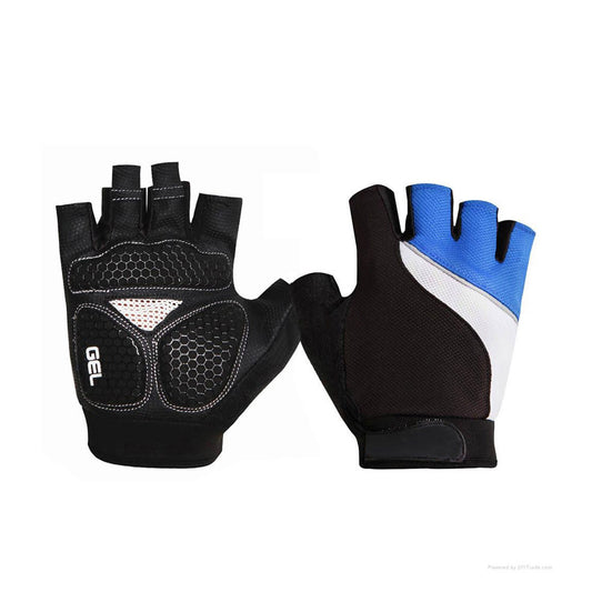Bulk Price 3D Gel Anti Slip Breathable Mountain Road Cycling Gloves Short Finger Gloves For Mens And Womens