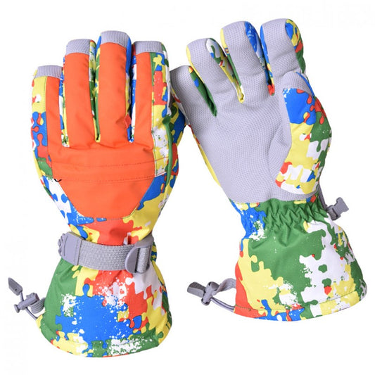 Custom Outdoor Ski Gloves