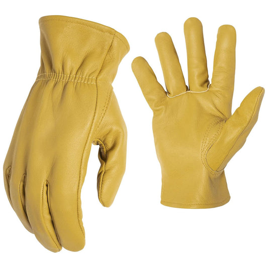 High Quality Goat Grain Leather Rigger Gloves Breathable Flexible Work Gloves For Heavy Duty Outdoor Jobs