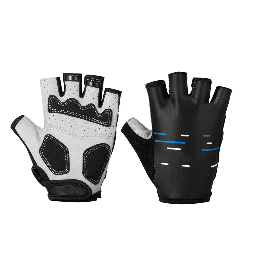 Promotional Progel Padded Short Finger Summer Cycling Gloves Men's Short Finger Cycle Gloves Gel Pad Cycling Gloves Fingerless Cycling Gloves